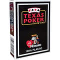 Miniatyrbild 1 av 4: Modiano "TEXAS POKER HOLD EM" - Däck med 55 100% plastkort - pokerformat - 2 jumboindex Svart