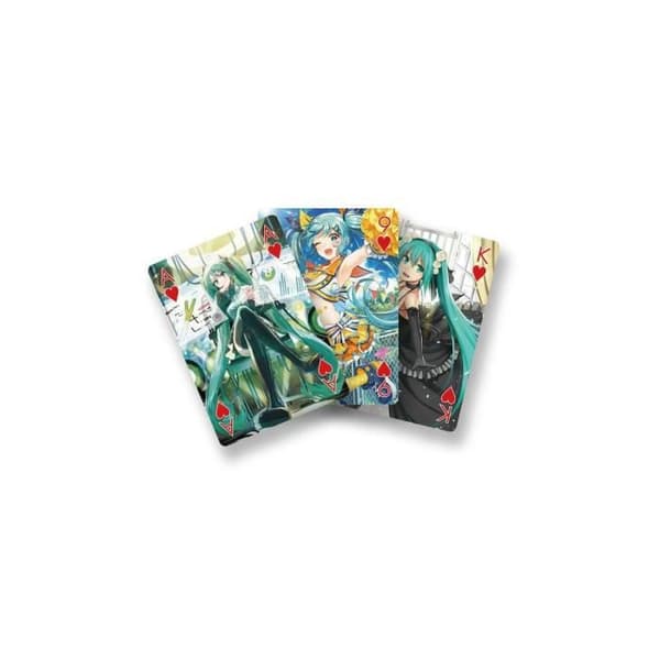 Spelkortslek - Sakami Merchandise - Hatsune Miku - Miku Styles - Vit - Vuxen