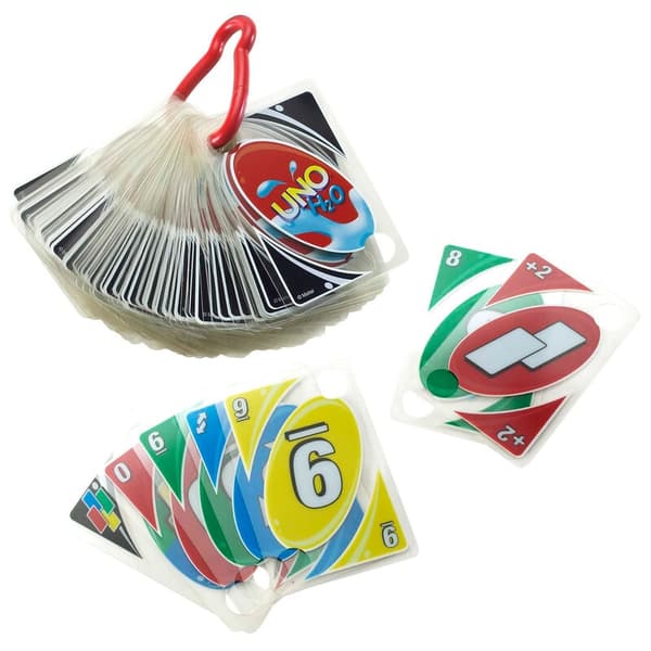 UNO H2O To Go card game