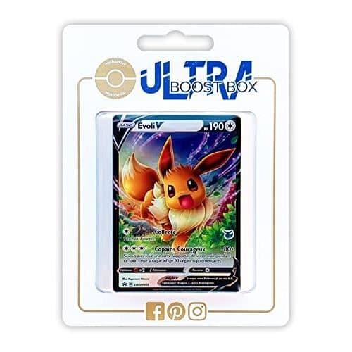 Box med 10 nya Pokémon-kort EVOLI V SWSH065 - ULTRABOOST