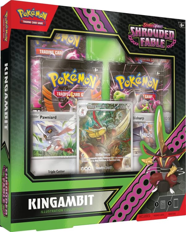 Pokemon Kingambit Illustration Collection Shrouded Fable