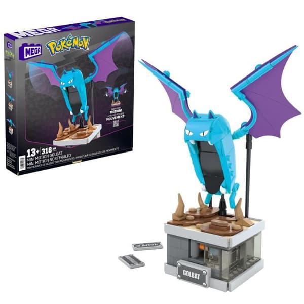 Byggleksak - MEGA - Nosferalto - Actionfigur - MEGA Pokémon Collection