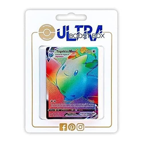 Pokémon-kort - MY-BOOSTER - TOGEKISS VMAX 191-185 SECRET RAINBOW - ULTRABOOST