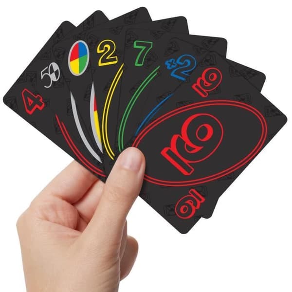 Uno Premium 50-årsjubileumskortspel - Mattel-spel - 2 till 10 spelare - från 7 år och uppåt