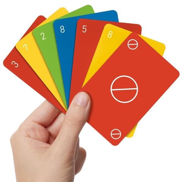 Uno Minimalist Card Game - Mattel Games - från 7 år och uppåt - 2 spelare eller fler - 15 min