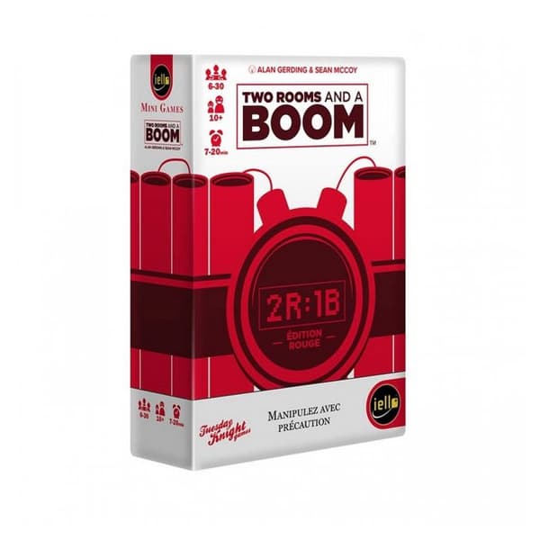 Festspel - IELLO - Two Rooms and a Boom - Röd - 10 år gammal - Vuxen - Blandat