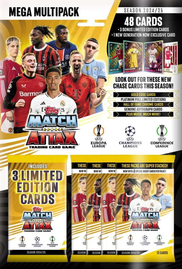 Match Attax Champions League 2024/25 Mega Multipack