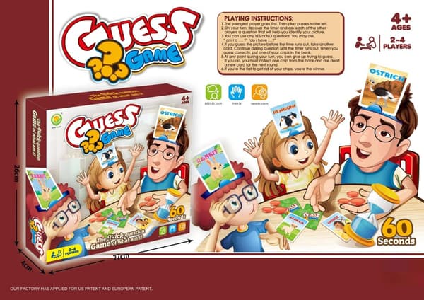 "Gissa vem jag är"-spel - Djur