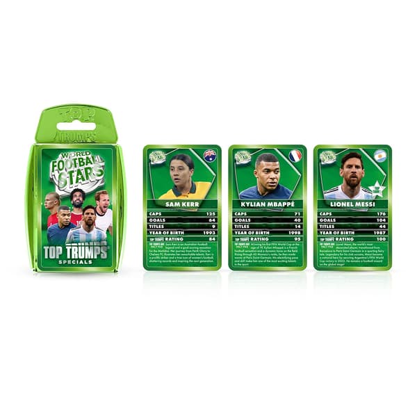 Top Trumps - World Fotball Stars