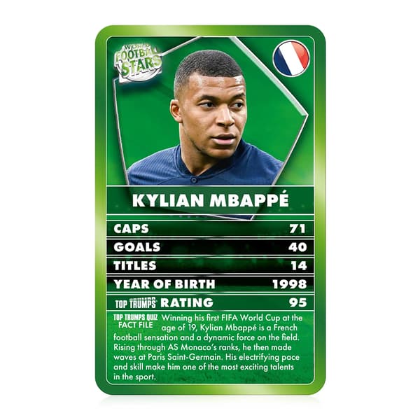 Top Trumps - World Fotball Stars