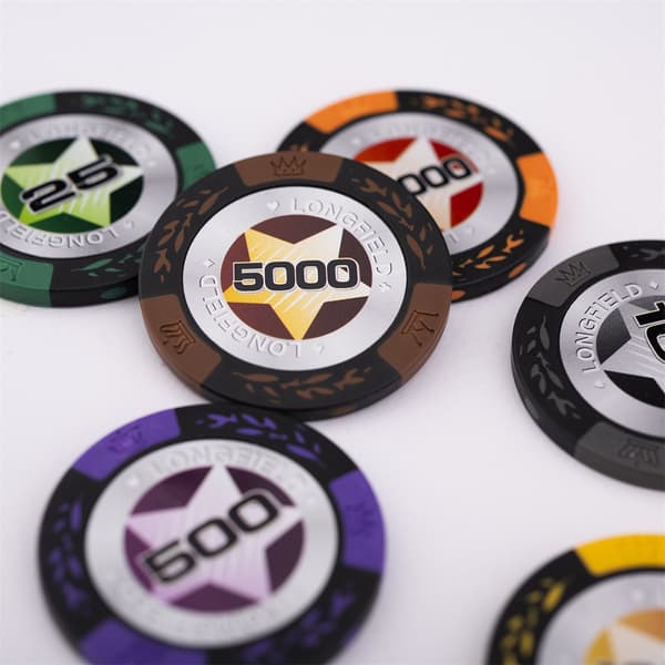Pokerset Silver Star High Stakes 500