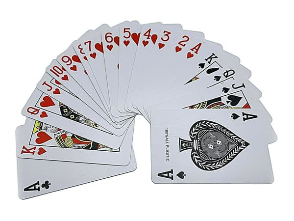 Kortlek med Plastbeläggning / Kortspel / Spelkort - Poker