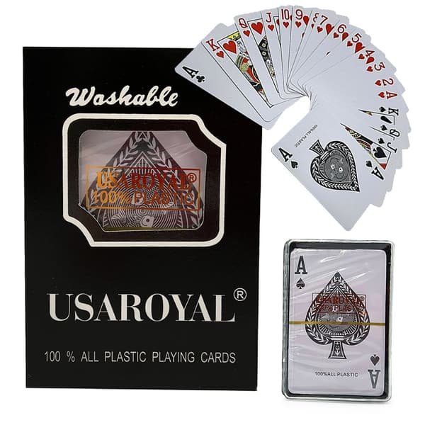 Kortlek med Plastbeläggning / Kortspel / Spelkort - Poker