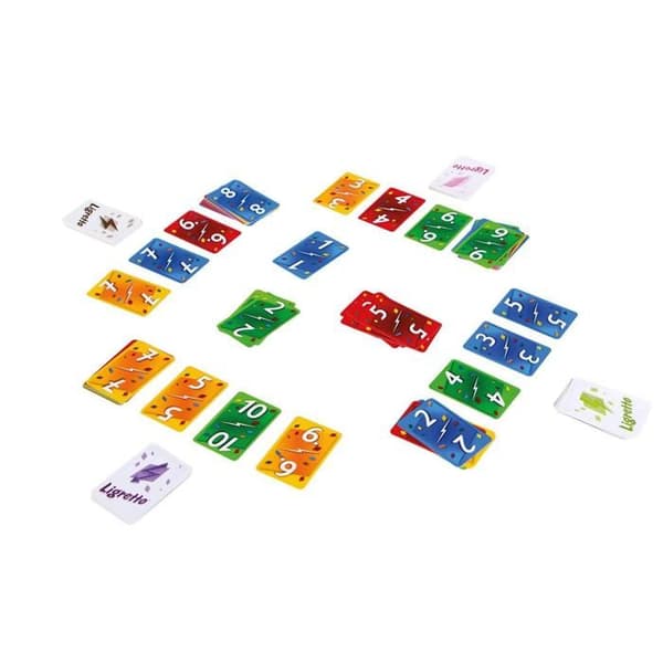 Ligretto, blå - Brädspel - SCHMIDT SPIELE - Bli snabbt av med dina kort i denna blå version av Ligretto!