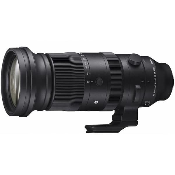 Zoomobjektiv - SIGMA - 60-600mm - f/4.5-6.3 - Bildstabilisator - Sony FE-fäste Svart