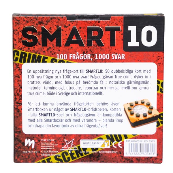 SMART10 Frågekort Nordic Noir (SE)