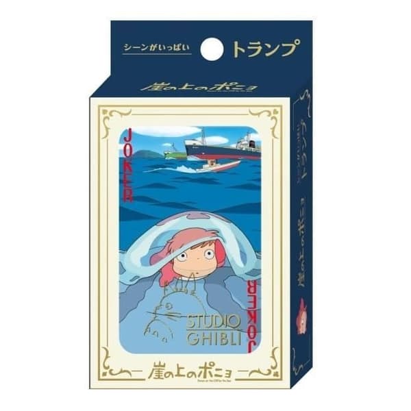Kortspel - Studio Ghibli - Ponyo på klippan - 54 kort - För barn - Blandat