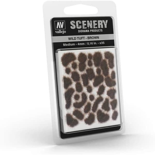 Vallejo Decors SC411 Wild Tuft - Brun