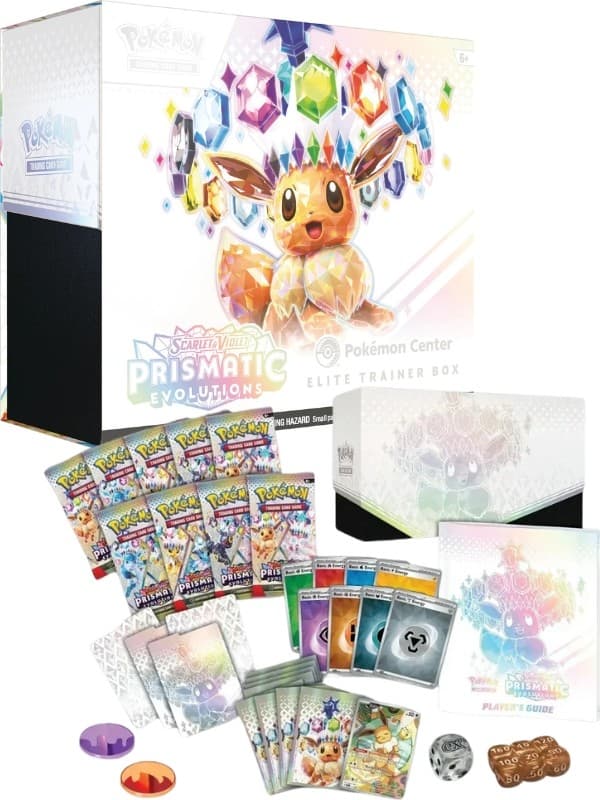 Pokemon Prismatic Evolutions Elite Trainer Box (Max 1 per kund)