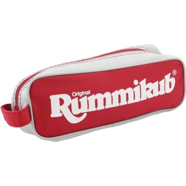 Jumbo Rummikub resepåse, kortspel, barn och vuxna, 20 min, pojke-tjej, 7 år, reseutgåva