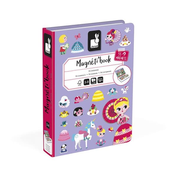 'Magnéti'Bok Prinsessor, 55 Magneter