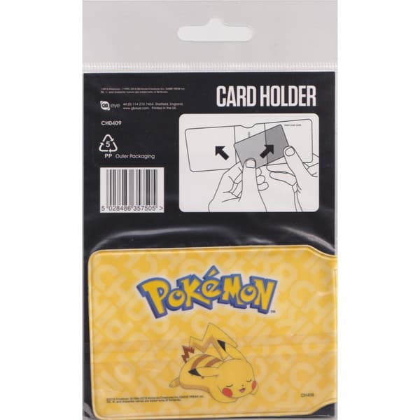 Pokemon Resting Pikachu Korthållare till Pokemonkort