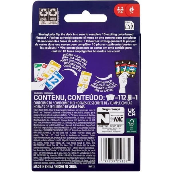 Fas 10 Flip Card Game