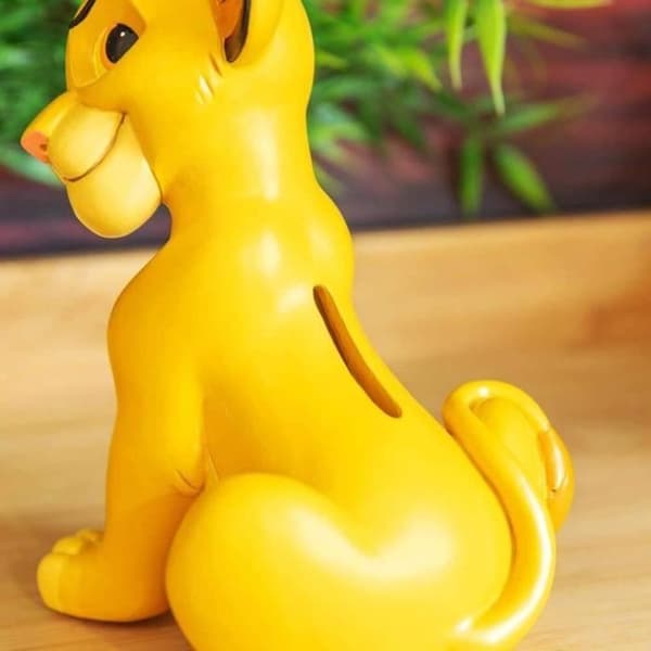 Disney Klassisk Lejonkungen Simba Silver Bank D1663
