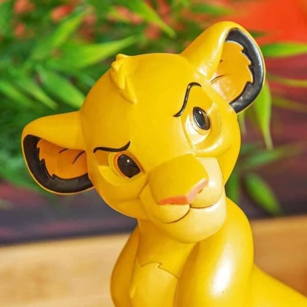 Disney Klassisk Lejonkungen Simba Silver Bank D1663