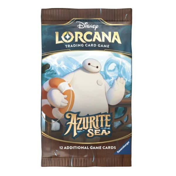 Ravensburger Disney Lorcana TCG: Azurite Sea Single Booster Pack