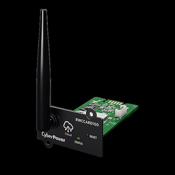 CyberPower RWCCARD100 UPS-nätverkskort Svart, Grön, Metallisk