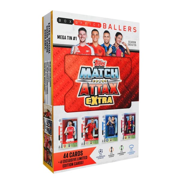 Match Attax Extra Champions League 2024/25 Mega Tin #1 Box Office Ballers