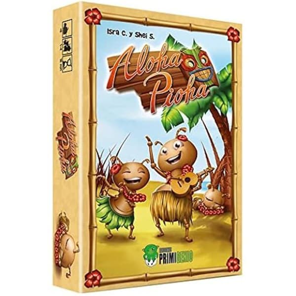 Kortspel - EDICIONES PRIMIGENIO - Aloha Pioha - 2 till 4 spelare - Från 8 år - Blandat