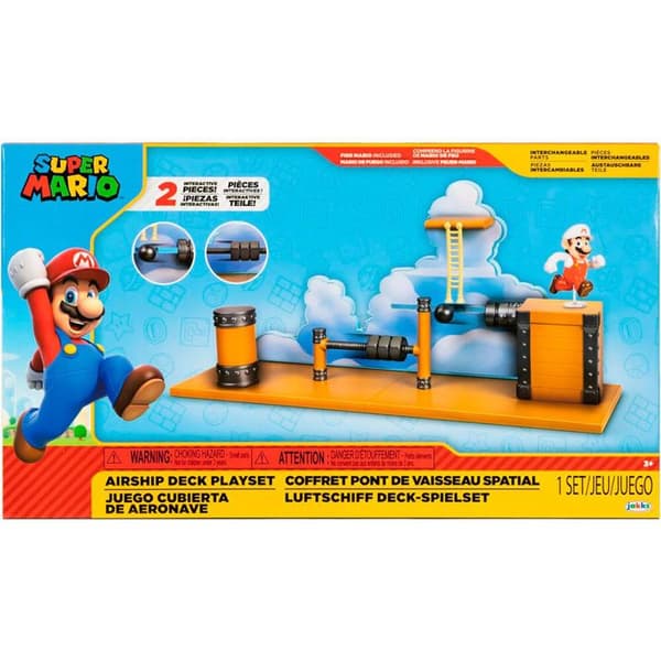 Jakks Pacific Super Mario Bros Flygplansdäck Set