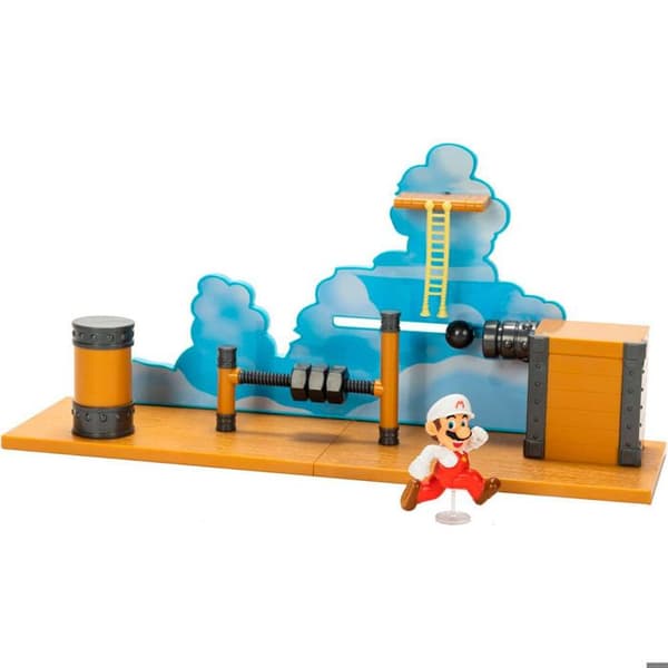 Jakks Pacific Super Mario Bros Flygplansdäck Set