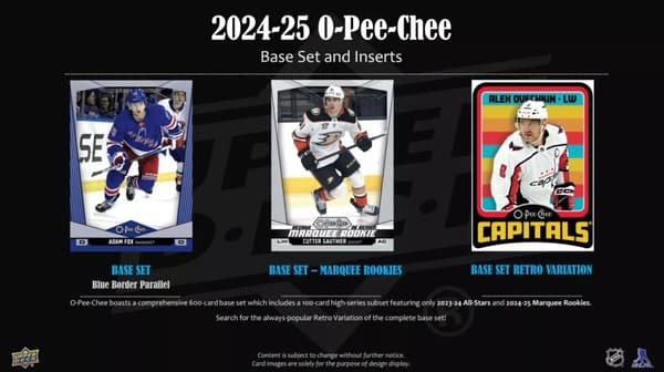Upper Deck O-Pee-Chee 2024-25 Hockey NHL Fat Pack