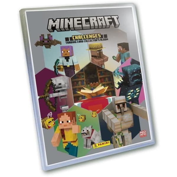 Startpaket - PANINI - Minecraft TC 4 - Startpaket - Pärm + 2 ärmar + 1 lapp + 1 EL-kort