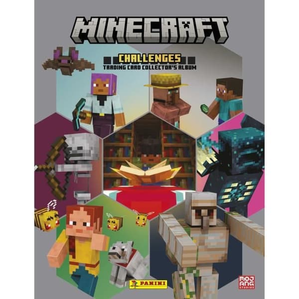 Startpaket - PANINI - Minecraft TC 4 - Startpaket - Pärm + 2 ärmar + 1 lapp + 1 EL-kort