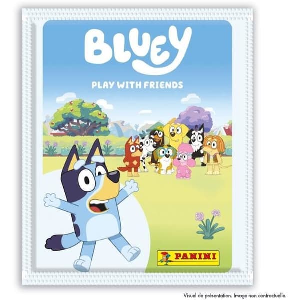 Klistermärken - PANINI - Bluey 2 - Blisterförpackning med 7 fickor