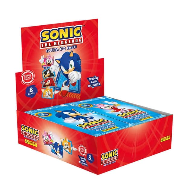 Sonic The Hedgehog Samlarbilder Booster Gotta Go Fast Hel Box 18 paket