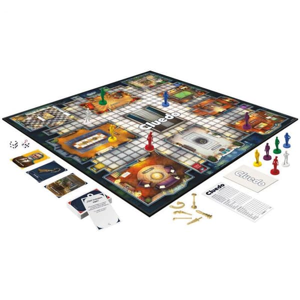 Hasbro Cluedo klassiska brädspel