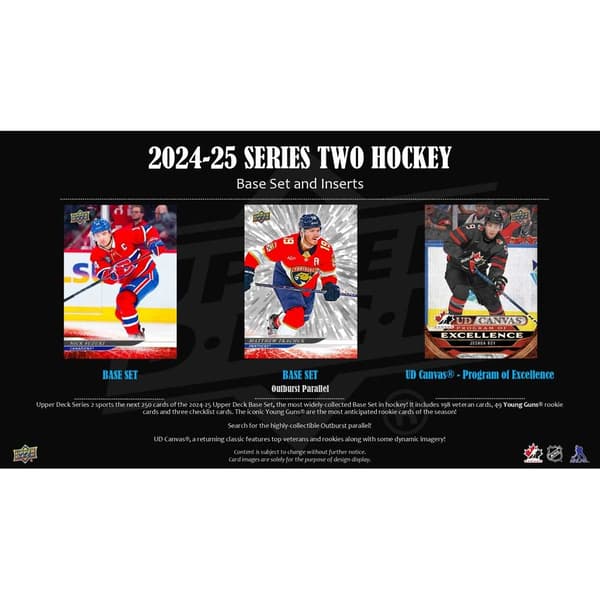 Upper Deck Series Two 2024-25 Hockey Blaster Box