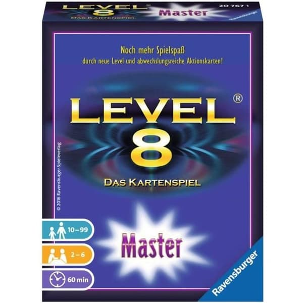 Ravensburger Level 8, Kill Game Card, 10 år, 60 min, Box, 120 st.