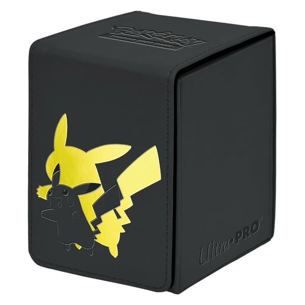 Spelkort - spelkorthållare - Ultra pro spelkort lagring anteckningsbok - 15773 - Pikachu Deck Box för Pokemon 2019