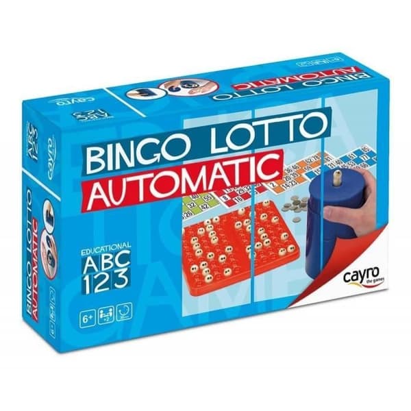 Brädspel - CAYRO - Automatisk bingo - Azul y naranja - Inomhus - 2 eller fler spelare
