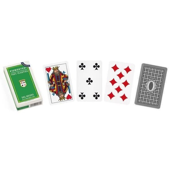 MERCHANDISING - CARTE DA GIOCO PIEMONTESI DA 36 N.93 PLASTICA (1 ÅTKOMST