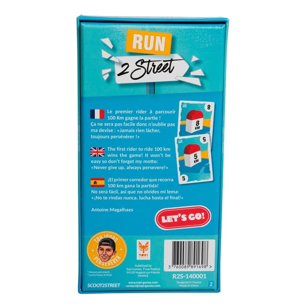 Run 2 Street Card game
