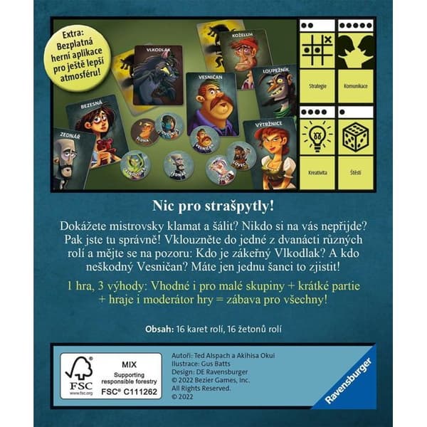 Vargtoppar vid fullmåne