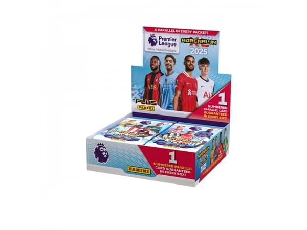 Karty Premier League PLUS 2025 saszetka display 24 sztuki