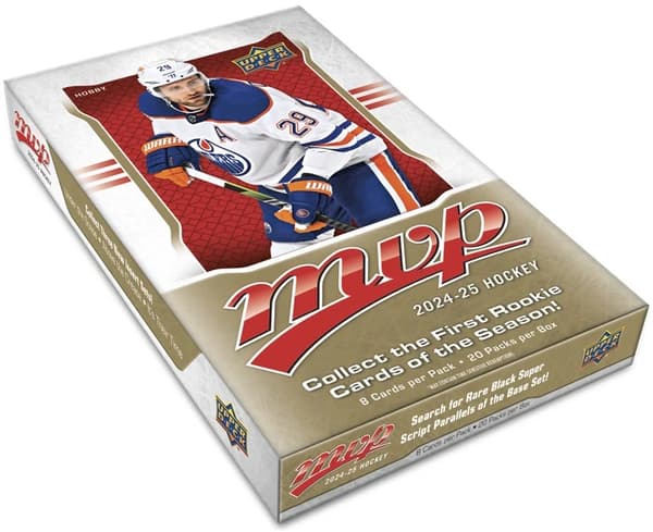 Upper Deck MVP 2024-25 NHL Hockey Koko laatikko 20 pakkausta